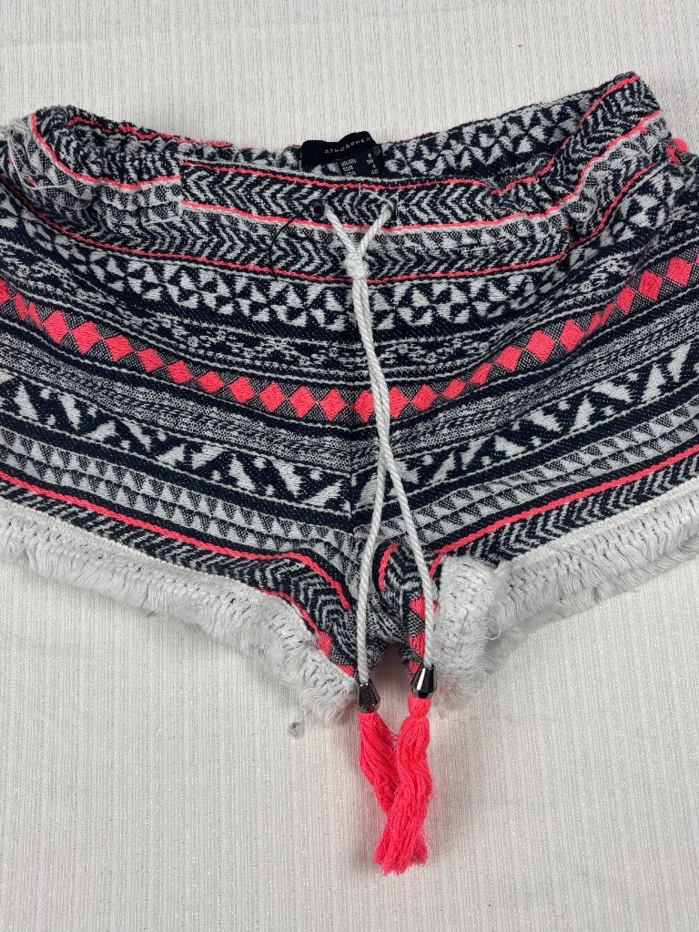 Atmosphere Women's Shorts Size 4 Beach Cover Up Festival Shorts Knitted